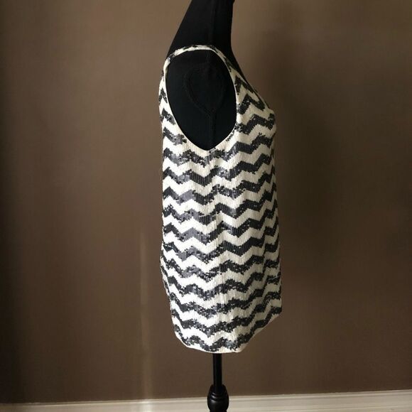 J.Crew Sequins Sleeveless Blouse - Picture 3 of 4